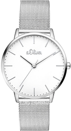 S.Oliver Other Biały/Stal Ø34 mm SO-3444-MQ