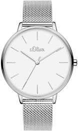 S.Oliver Other Biały/Stal Ø39 mm SO-3800-MQ