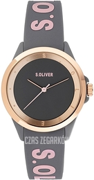 S.Oliver Other Szary/Plastik Ø36 mm SO-3847-PQ