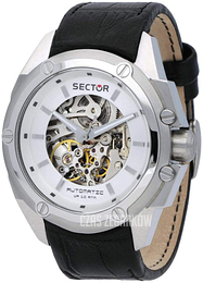 Sector 950 Srebrny/Skóra Ø43 mm R3221581001