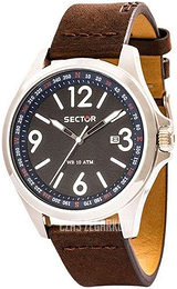 Sector Szary/Skóra Ø45 mm R32511800211