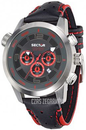 Sector Szary/Skóra Ø48 mm R3271602001