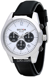 Sector 245 Srebrny/Skóra Ø41 mm R3271786007