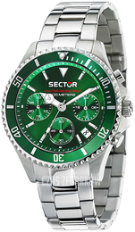 Sector 230 Zielony/Stal Ø43 mm R3273661006