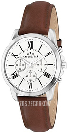 Sector Chronostar Biały/Skóra Ø44 mm R3751271002
