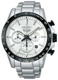 Seiko Anata Biały/Stal Ø42 mm SAEK009