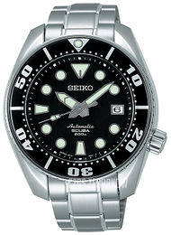 Seiko Czarny/Stal Ø45 mm SBDC001