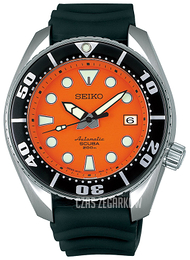Seiko Pomarańczowy/Guma Ø44 mm SBDC005