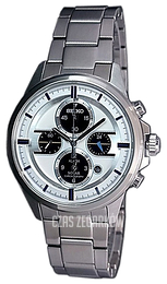 Seiko Srebrny/Stal Ø40 mm SBPY031