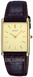 Seiko Dress Żółte złoto/Skóra SFP606P1