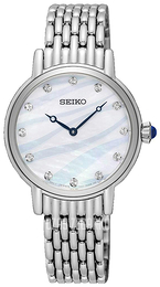 Seiko Dress Ladies Srebrny/Stal Ø29 mm SFQ807P1