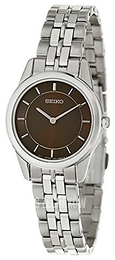 Seiko Brązowy/Stal Ø27 mm SFQ825P1
