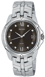 Seiko Czarny/Stal Ø37 mm SGEA45