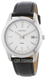 Seiko Biały/Skóra Ø38 mm SGEE41P2