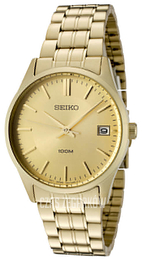 Seiko Dress Żółte złoto/Stal w odcieniu złota Ø34 mm SGEF04P1