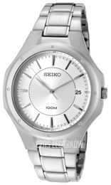 Seiko Srebrny/Stal Ø38 mm SGEF59P1