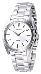 Seiko Dress Srebrny/Stal Ø40 mm SGEF75