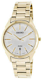 Seiko Dress Szampański/Stal w odcieniu złota Ø40 mm SGEG74