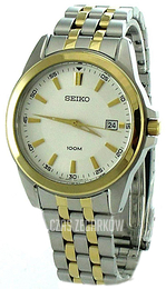 Seiko Dress Szampański/Stal w odcieniu złota Ø41 mm SGEG88