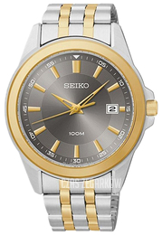 Seiko Dress Szary/Stal w odcieniu złota Ø44 mm SGEG90
