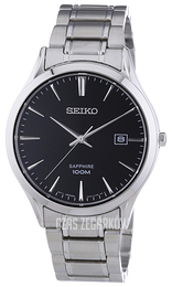 Seiko Dress Czarny/Stal Ø40 mm SGEG95