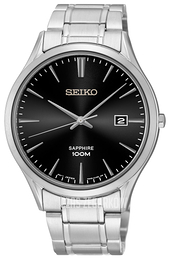 Seiko Dress Czarny/Stal Ø40 mm SGEG95P1