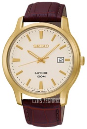 Seiko Dress Kremowy/Skóra Ø41 mm SGEH44P1