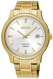 Seiko Dress Srebrny/Stal w odcieniu złota Ø41 mm SGEH70P1