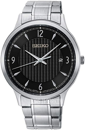 Seiko Czarny/Stal Ø40 mm SGEH81P1