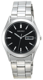 Seiko Dress Czarny/Stal Ø37 mm SGF719