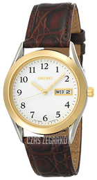 Seiko Biały/Skóra Ø38 mm SGFA10