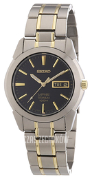 Seiko Czarny/Pozlacana Ø37 mm SGG735