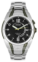 Seiko Czarny/Stal Ø40 mm SKA237