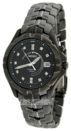 Seiko Czarny/Stal Ø45 mm SKA405