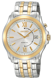 Seiko Dress Srebrny/Stal w odcieniu złota Ø40 mm SKA472