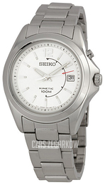 Seiko Kinetic Srebrny/Stal Ø40 mm SKA475