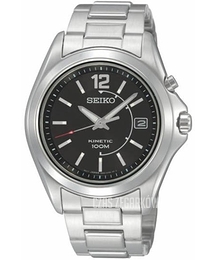 Seiko Dress Czarny/Stal Ø42 mm SKA477