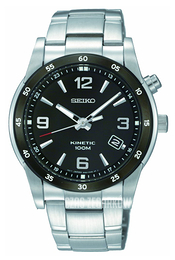 Seiko Dress Czarny/Stal Ø40 mm SKA505