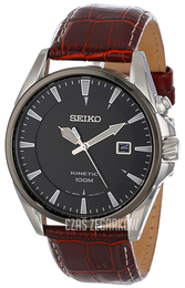 Seiko Dress Czarny/Skóra Ø43 mm SKA569