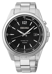 Seiko Dress Czarny/Stal Ø42 mm SKA597