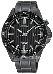 Seiko Kinetic Czarny/Stal Ø44 mm SKA643P1