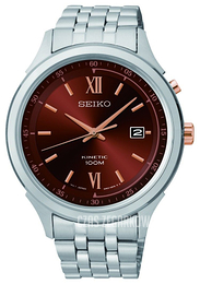 Seiko Kinetic Brązowy/Stal Ø43 mm SKA661