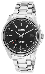 Seiko Kinetic Czarny/Stal Ø42 mm SKA677P1