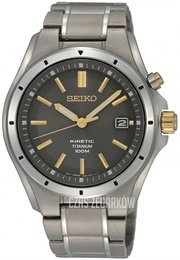 Seiko Kinetic Szary/Tytan Ø42 mm SKA765P1