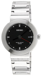 Seiko Czarny/Stal Ø37 mm SKG177