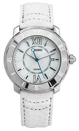 Seiko Biały/Tkanina Ø38 mm SKK895