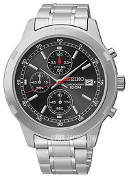 Seiko Chronograph Szary/Stal Ø43 mm SKS431