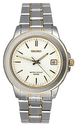 Seiko Biały/Stal Ø38 mm SKT072