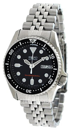 Seiko Czarny/Stal Ø36 mm SKX013K2
