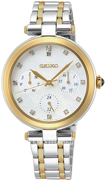 Seiko Classic Srebrny/Stal w odcieniu złota Ø32 mm SKY660P1